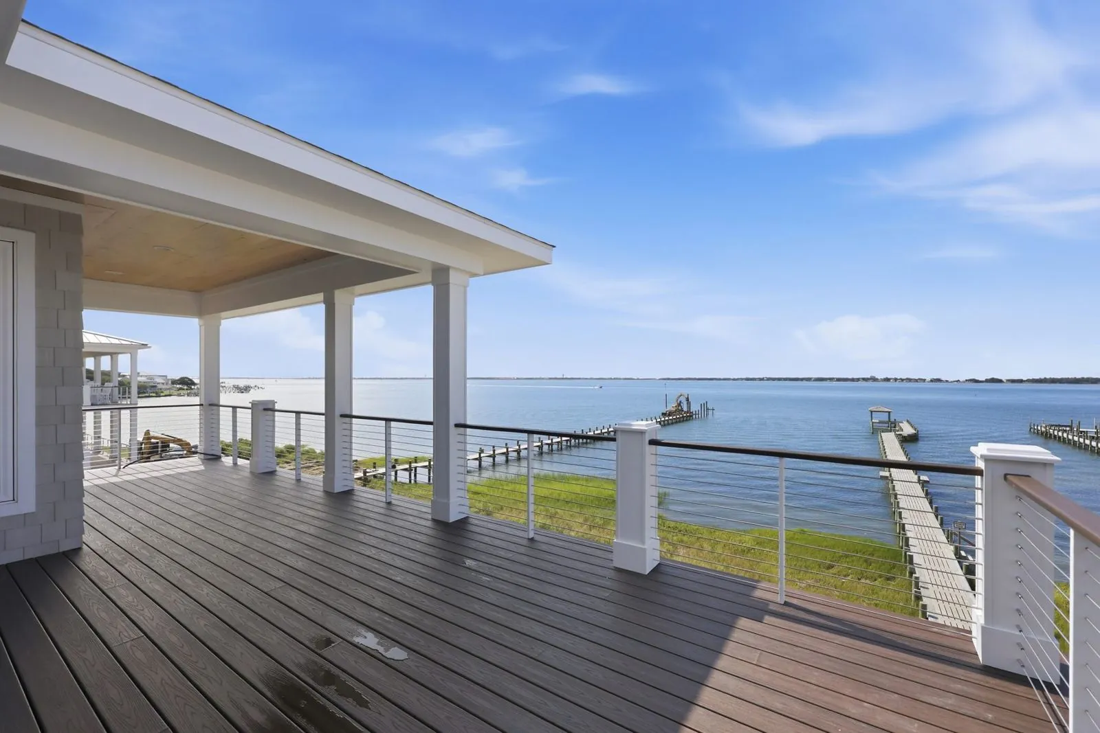 Deck and docks
