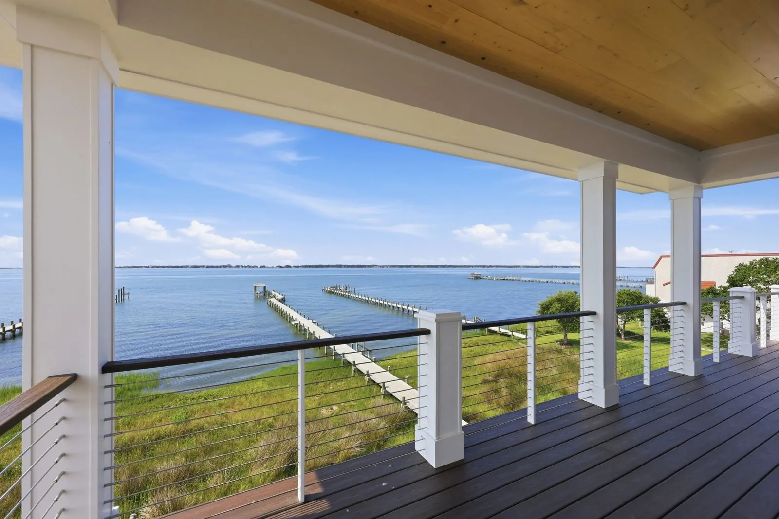 Porch view toward the dock
